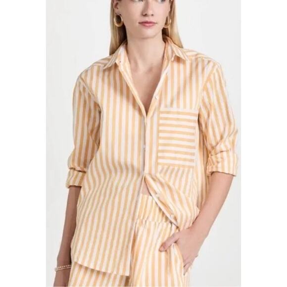 AYR The Deep End Button Down Shirt  The Deep End Button Down Shirt XS Oversized - Picture 4 of 16
